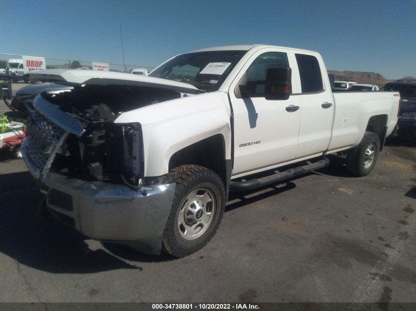 VIN 2GC2KREG2K1204089 2019 CHEVROLET SILVERADO 2500HD WORK TRUCK