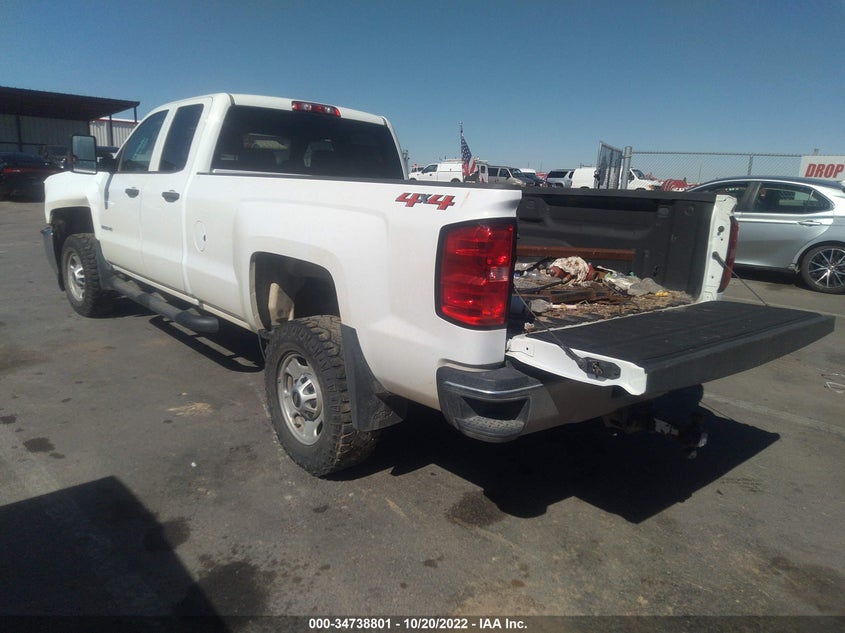 VIN 2GC2KREG2K1204089 2019 CHEVROLET SILVERADO 2500HD WORK TRUCK