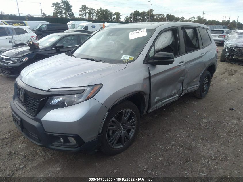 2020 HONDA PASSPORT EX-L 5FNYF8H53LB014240