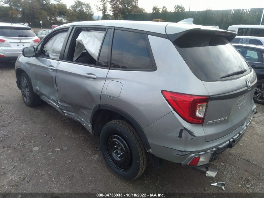 2020 HONDA PASSPORT EX-L 5FNYF8H53LB014240