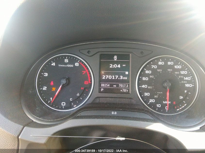 2015 AUDI S3/A3 2.0T PREMIUM WAUBFGFF5F1061274