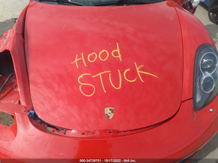 2014 PORSCHE BOXSTER WP0CA2A85ES121774