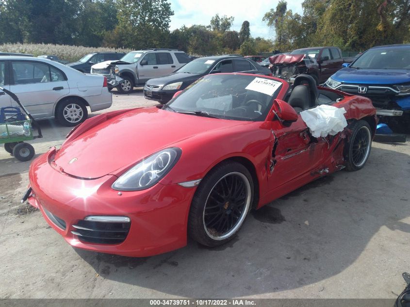 2014 PORSCHE BOXSTER WP0CA2A85ES121774