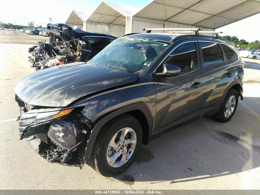 VIN 5NMJB3AE7NH034695 2022 HYUNDAI TUCSON SEL