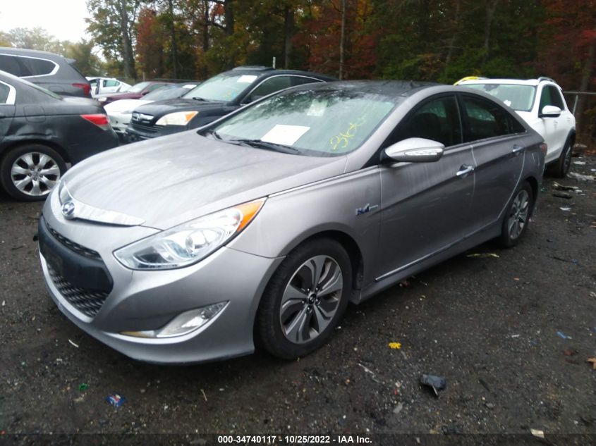 2013 HYUNDAI SONATA HYBRID LIMITED W - KMHEC4A4XDA051202