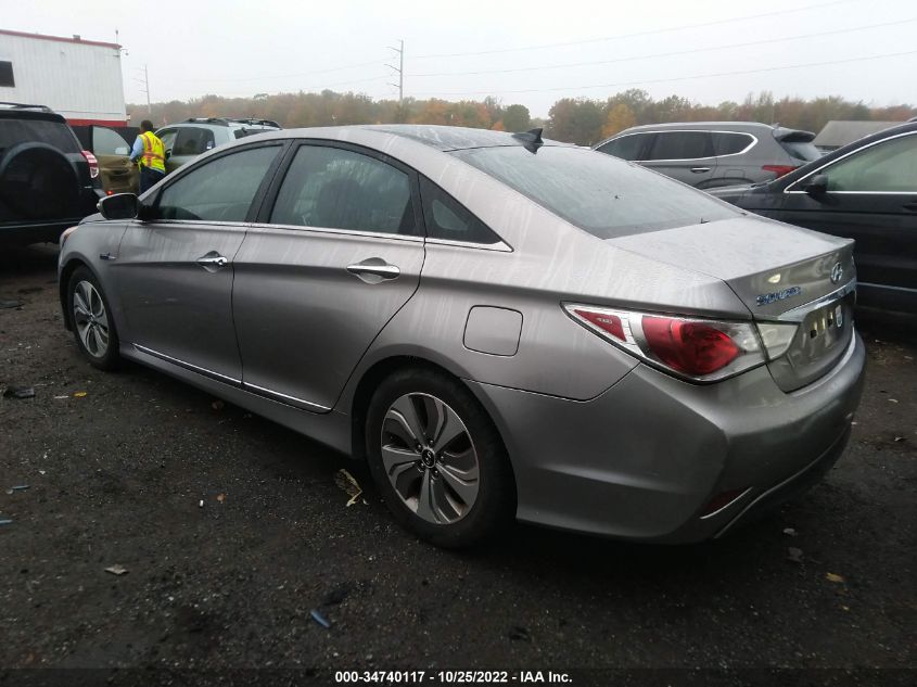 2013 HYUNDAI SONATA HYBRID LIMITED W - KMHEC4A4XDA051202