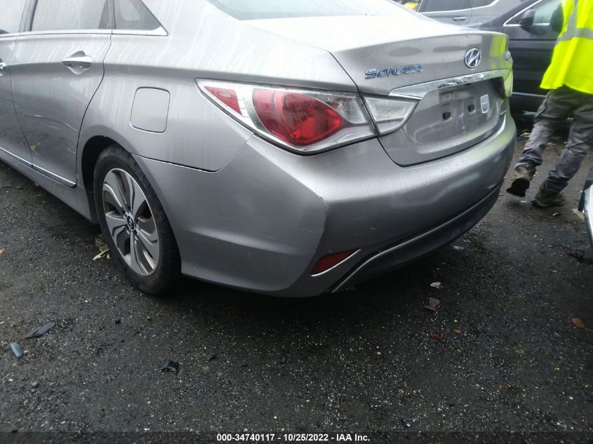 2013 HYUNDAI SONATA HYBRID LIMITED W - KMHEC4A4XDA051202