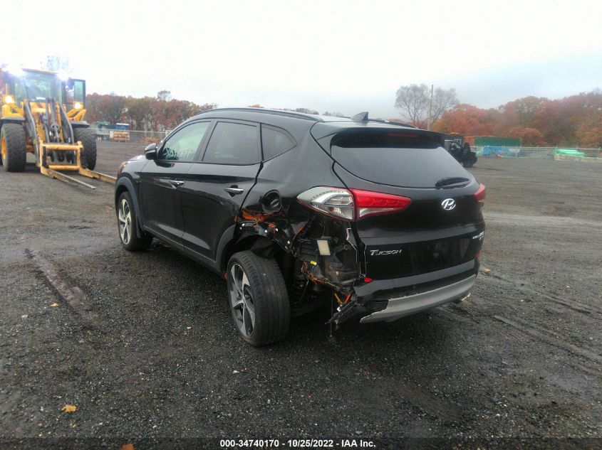 2018 HYUNDAI TUCSON LIMITED KM8J3CA28JU603989