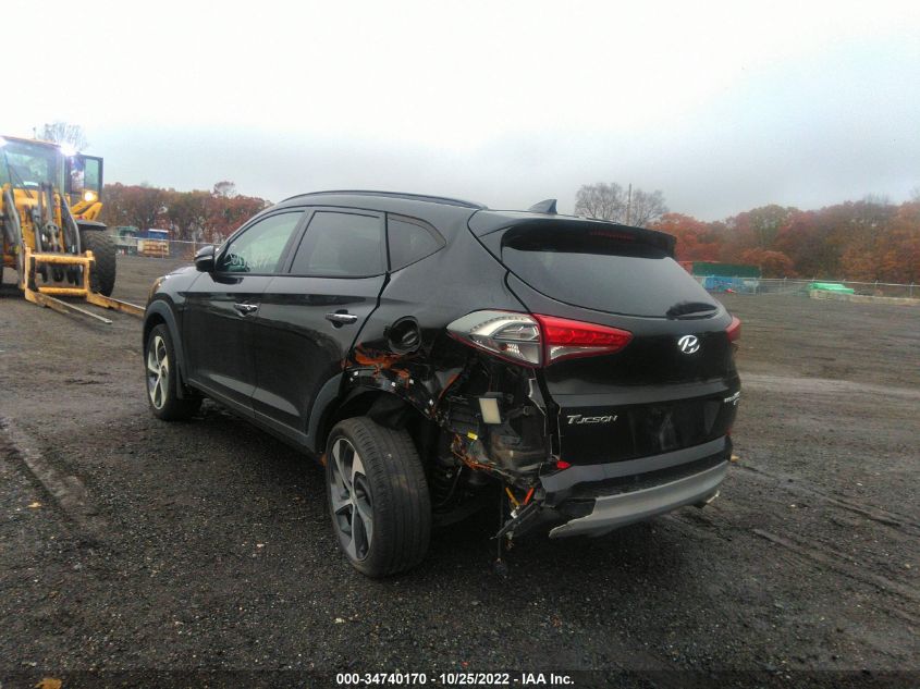 2018 HYUNDAI TUCSON LIMITED KM8J3CA28JU603989