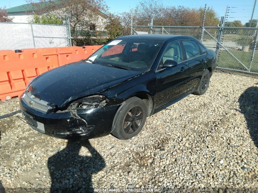 2014 CHEVROLET IMPALA LIMITED LS 2G1WA5E33E1167612