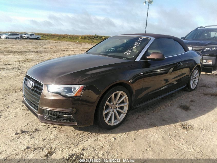 2015 AUDI A5 PREMIUM PLUS WAUMFAFH4FN009229