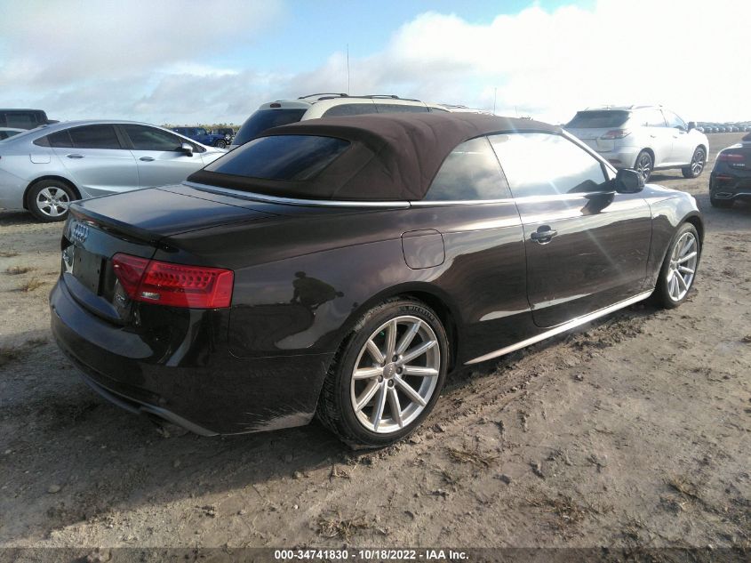 2015 AUDI A5 PREMIUM PLUS WAUMFAFH4FN009229
