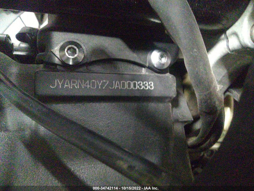 2018 YAMAHA YZFR1M C JYARN40Y7JA000333