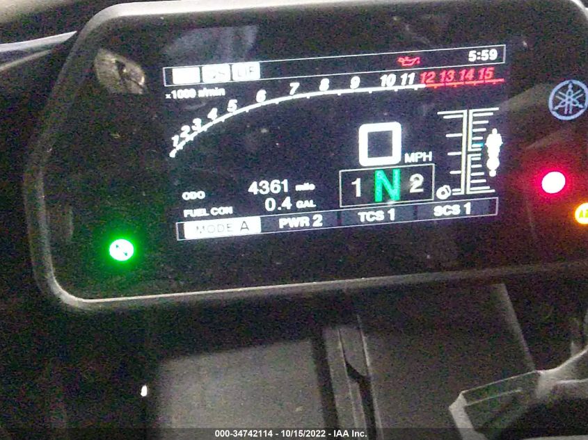 2018 YAMAHA YZFR1M C JYARN40Y7JA000333
