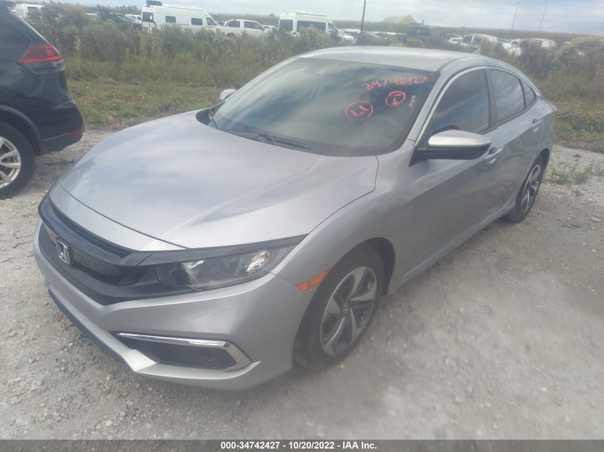 VIN 19XFC2F66LE011203 2020 HONDA CIVIC SEDAN LX