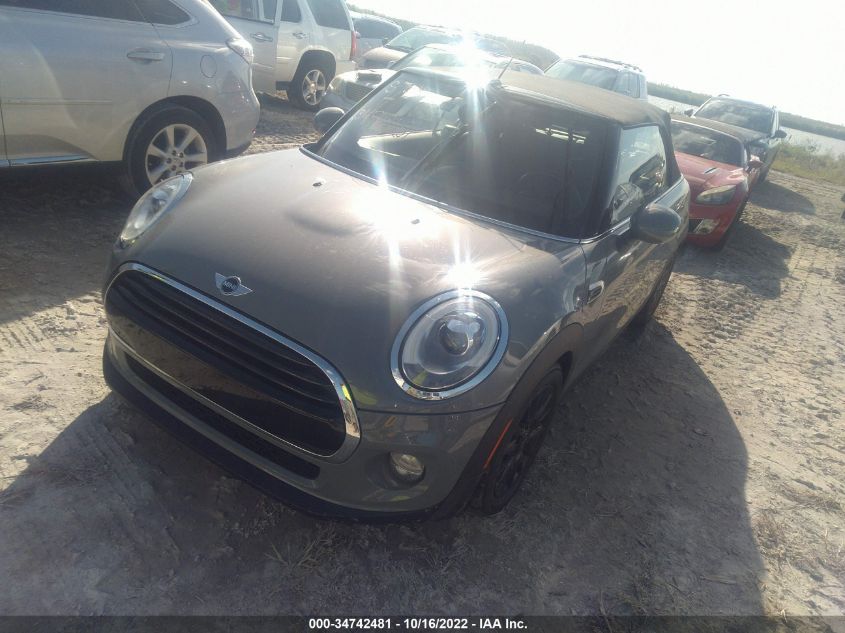 2018 MINI CONVERTIBLE COOPER WMWWG5C57J3D00564