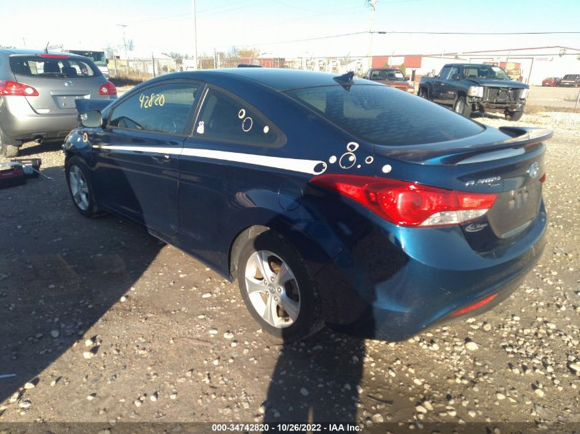 2013 HYUNDAI ELANTRA COUPE GS KMHDH6AE0DU018550