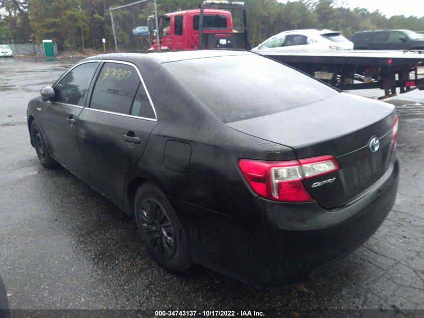2014 TOYOTA CAMRY HYBRID LE/XLE/SE LIMITED EDITION 4T1BD1FK0EU114278