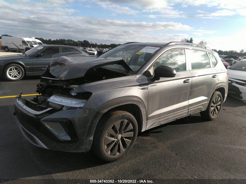 VIN 3VVCX7B23NM025805 2022 VOLKSWAGEN TAOS S
