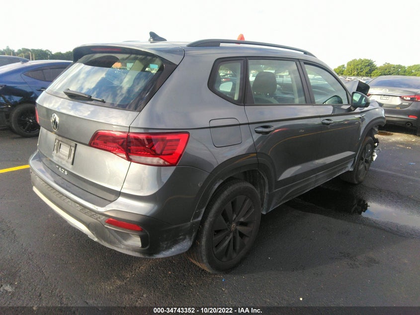VIN 3VVCX7B23NM025805 2022 VOLKSWAGEN TAOS S