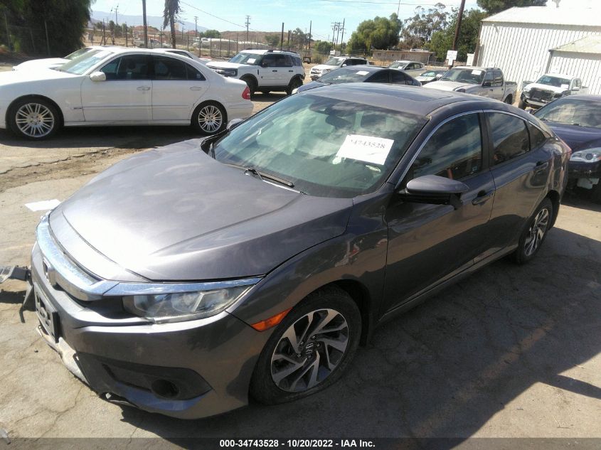 2017 HONDA CIVIC SEDAN EX - 2HGFC2F83HH567693