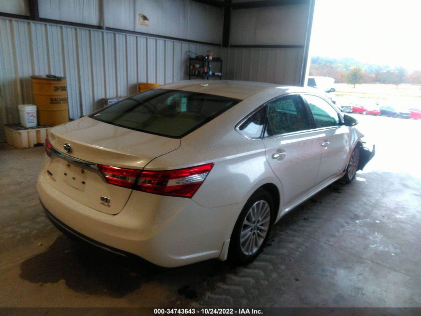 2014 TOYOTA AVALON HYBRID LIMITED/XLE TOURING 4T1BD1EB5EU023167