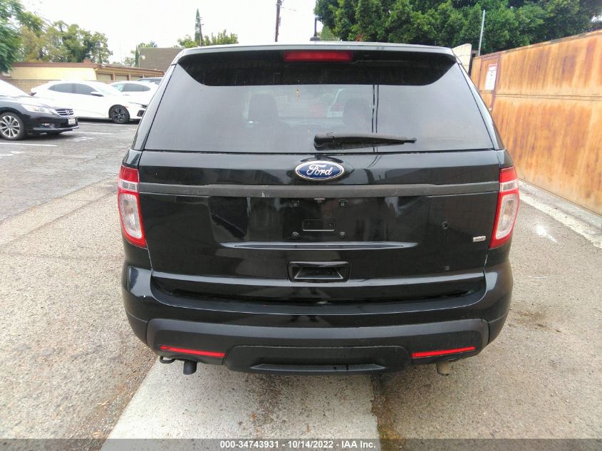 2015 FORD UTILITY POLICE 1FM5K8AR7FGC27516