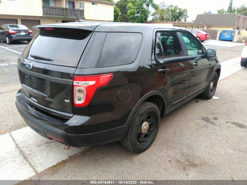2015 FORD UTILITY POLICE 1FM5K8AR7FGC27516