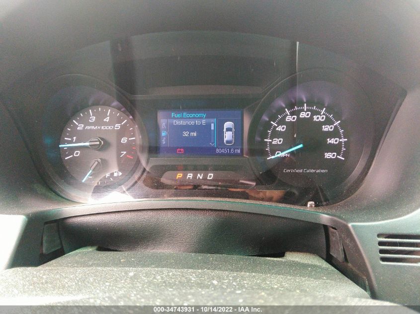 2015 FORD UTILITY POLICE 1FM5K8AR7FGC27516