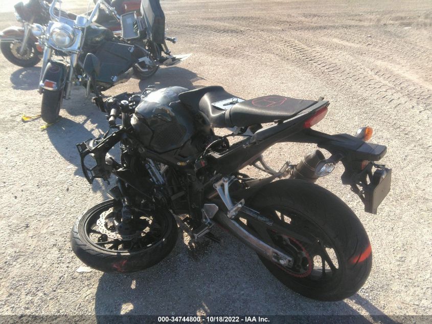 2015 HONDA CBR650 F MLHRC7405F5100539