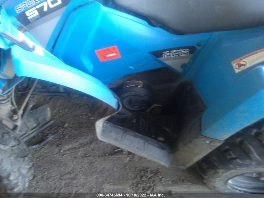 2016 POLARIS SPORTSMAN 570 EPS 4XASEE578GA618594