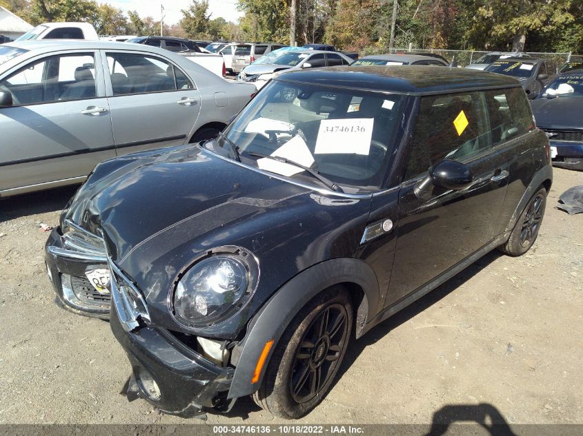 2013 MINI COOPER HARDTOP WMWSU3C59DT678382