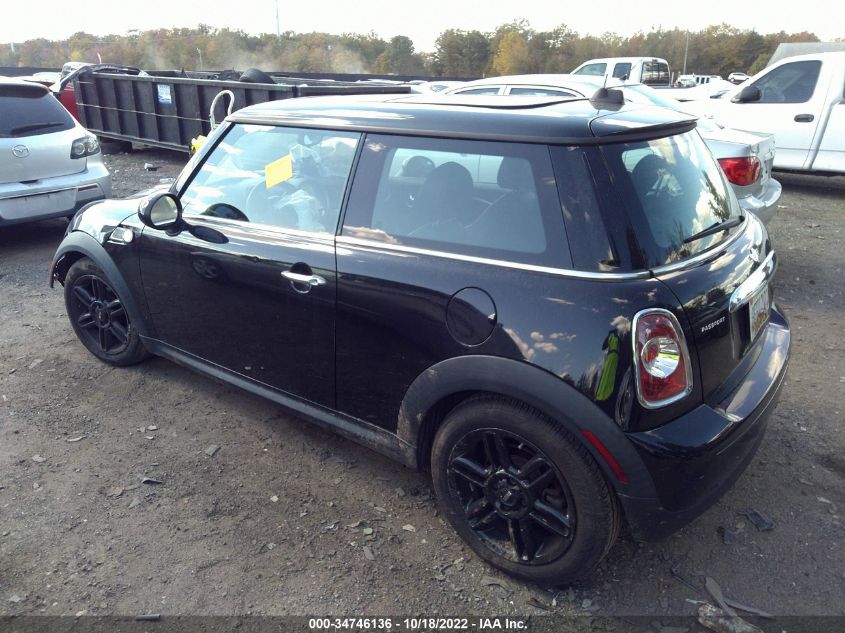 2013 MINI COOPER HARDTOP WMWSU3C59DT678382