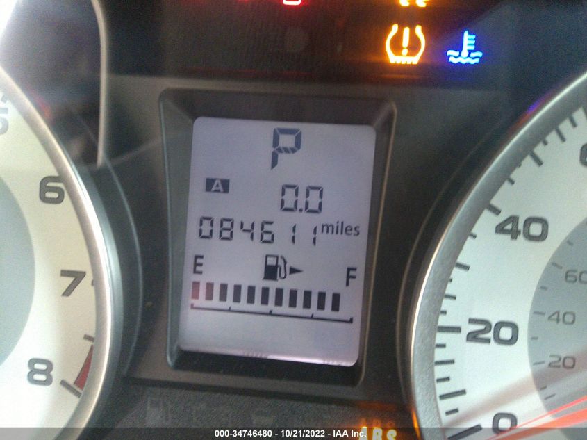 2013 SUBARU IMPREZA WAGON 2.0I PREMIUM - JF1GPAC67DH820279