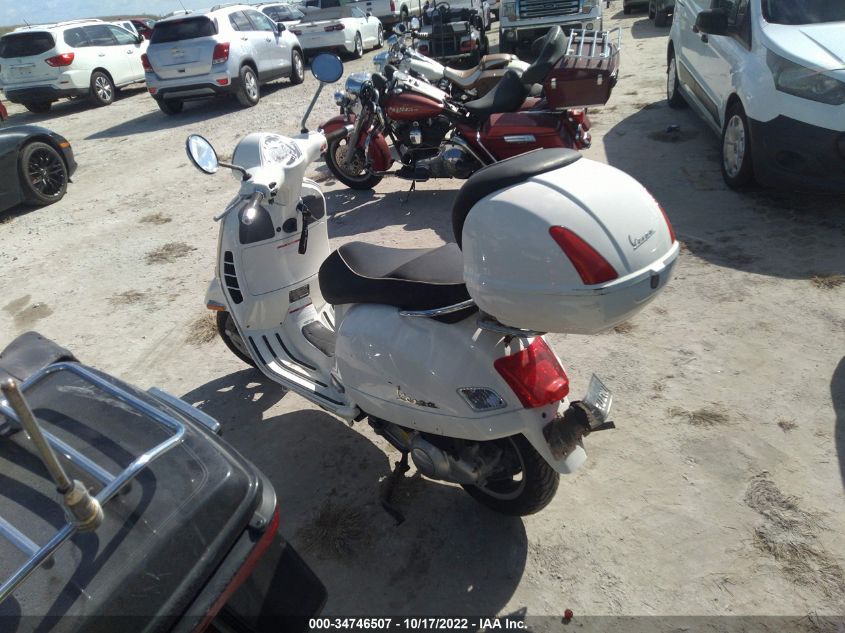 2013 VESPA GTS 300 SUPER ZAPM459L6D5703657