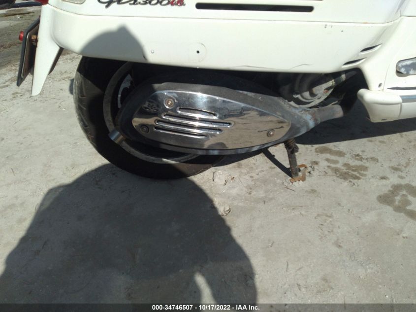 2013 VESPA GTS 300 SUPER ZAPM459L6D5703657