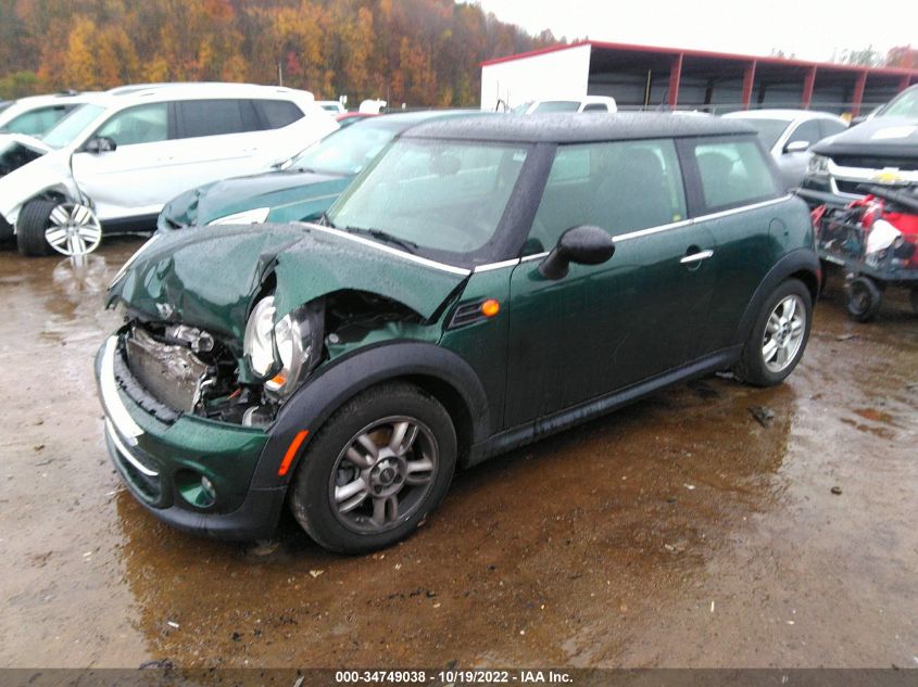 2013 MINI COOPER HARDTOP WMWSU3C52DT549626