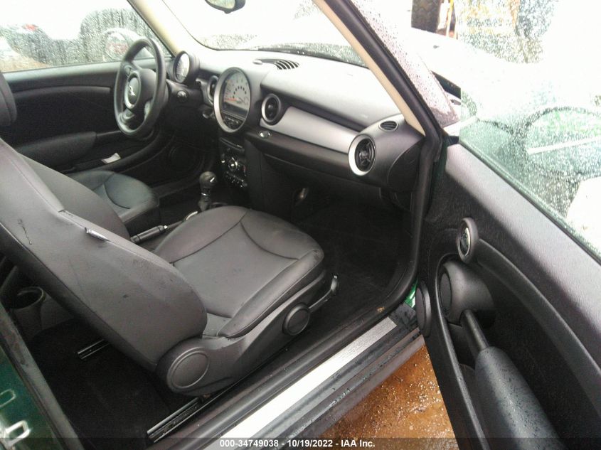 2013 MINI COOPER HARDTOP WMWSU3C52DT549626