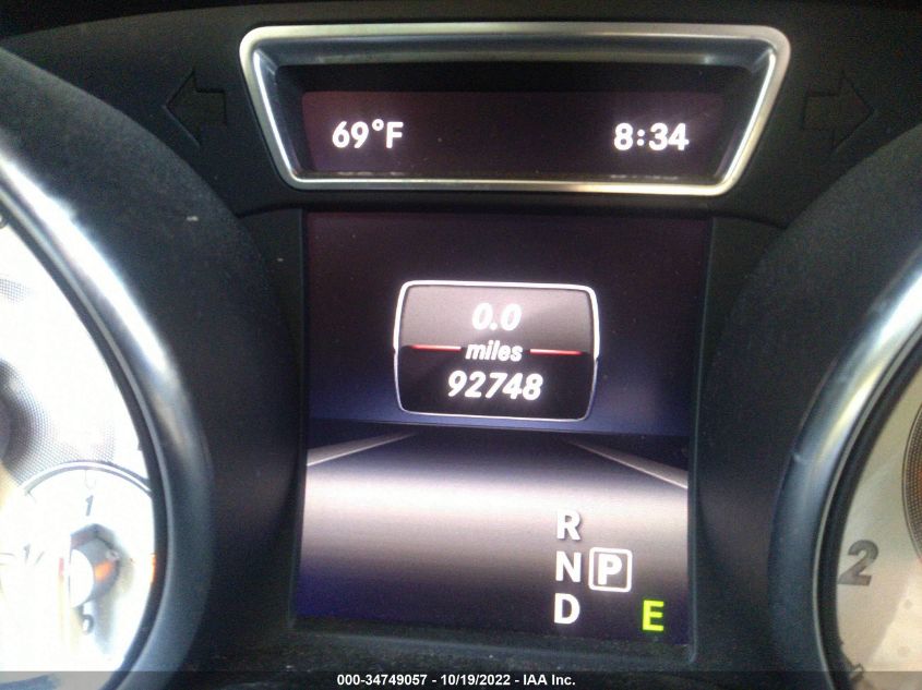 2015 MERCEDES-BENZ GLA-CLASS GLA 250 WDCTG4EB4FJ153620