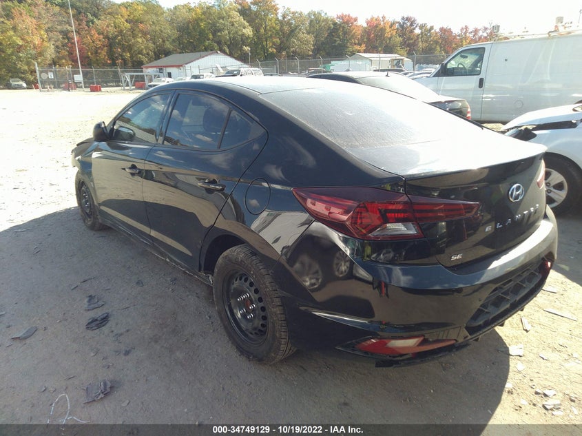 VIN 5NPD74LF0KH441010 2019 HYUNDAI ELANTRA SE