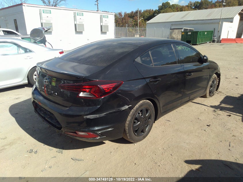 VIN 5NPD74LF0KH441010 2019 HYUNDAI ELANTRA SE