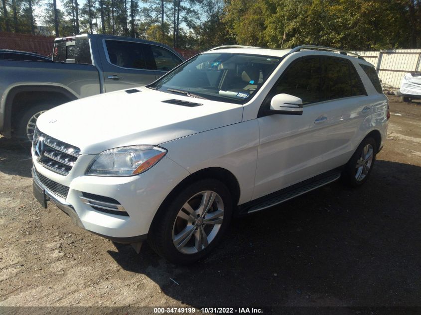 2013 MERCEDES-BENZ M-CLASS ML 350 4JGDA5JB3DA121337