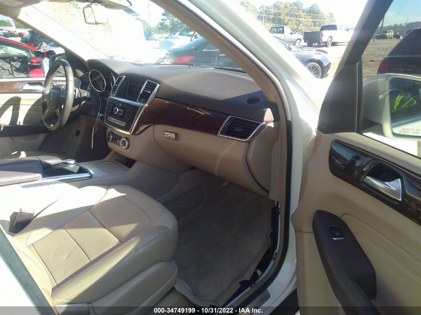 2013 MERCEDES-BENZ M-CLASS ML 350 4JGDA5JB3DA121337