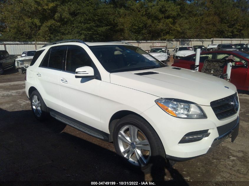 2013 MERCEDES-BENZ M-CLASS ML 350 4JGDA5JB3DA121337