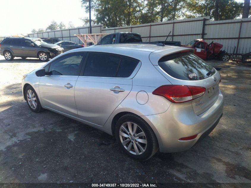 2014 KIA FORTE 5-DOOR EX KNAFX5A8XE5161910