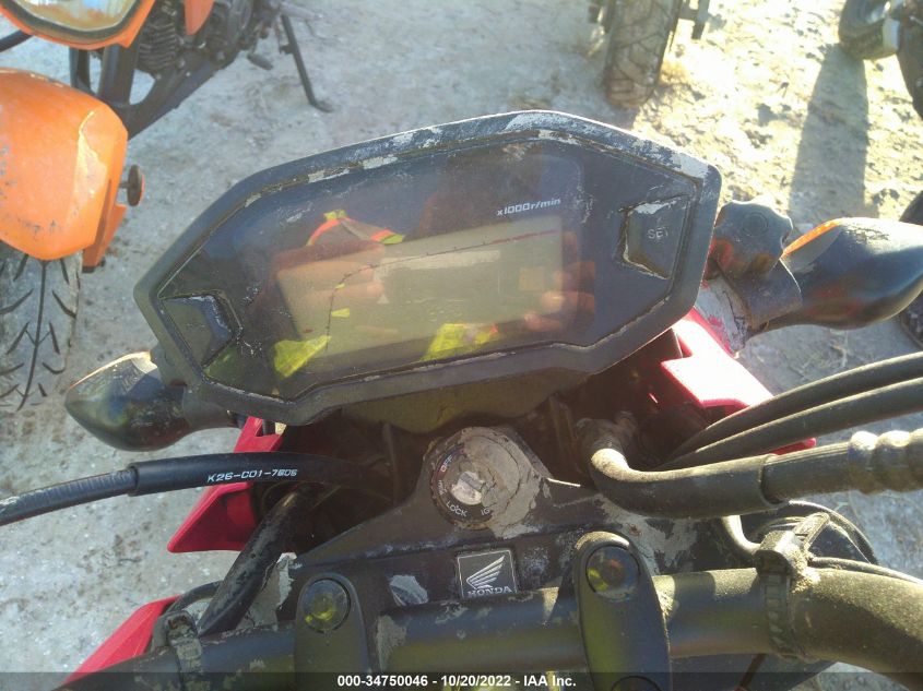 2018 HONDA GROM 125 MLHJC7550J5000526