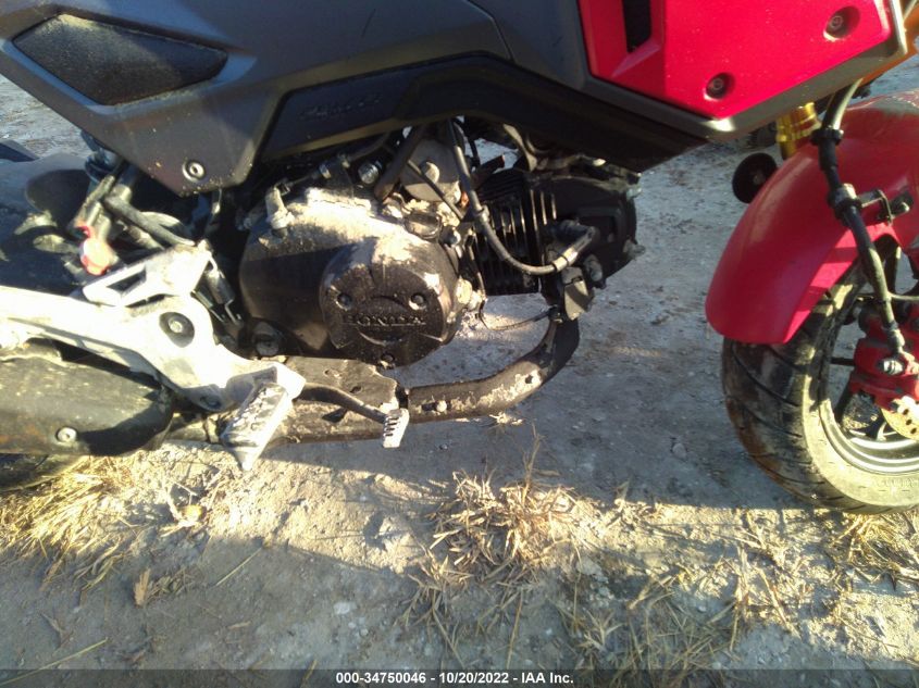 2018 HONDA GROM 125 MLHJC7550J5000526