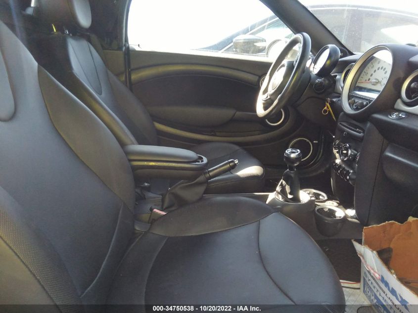2013 MINI COOPER ROADSTER WMWSY1C54DT719459