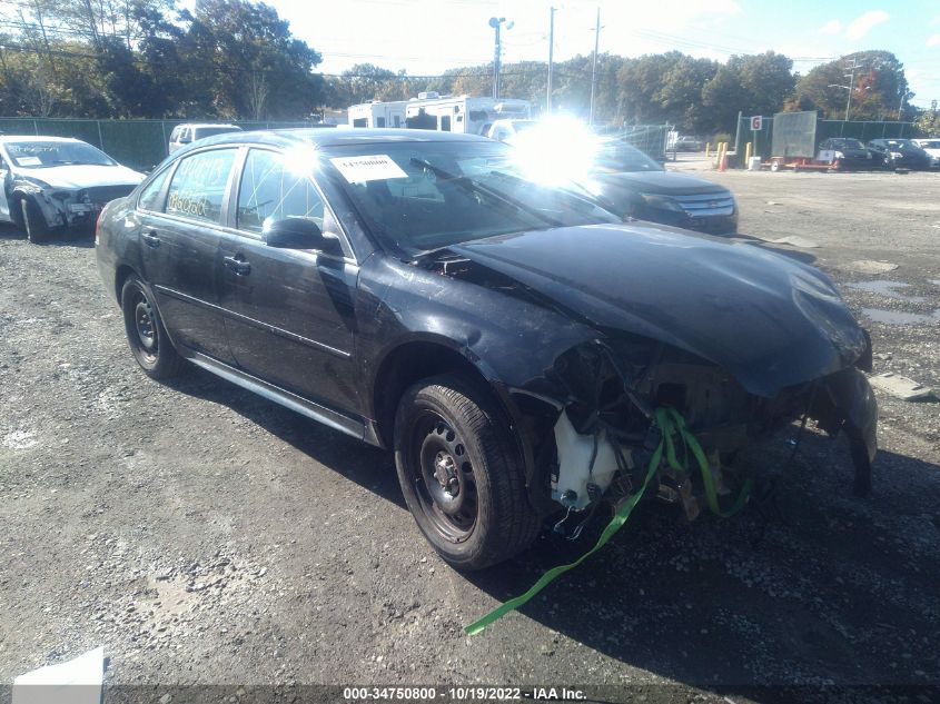 2013 CHEVROLET IMPALA POLICE 2G1WD5E38D1125779