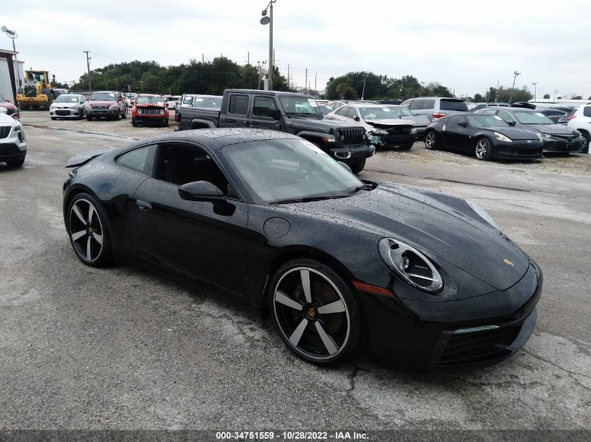 2020 PORSCHE 911, VIN: WP0AA2A96LS206281